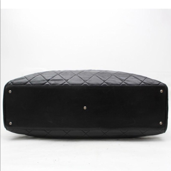 **SOLD** Chanel Matelasse Black Caviar Boston Bag - Picture 2 of 15